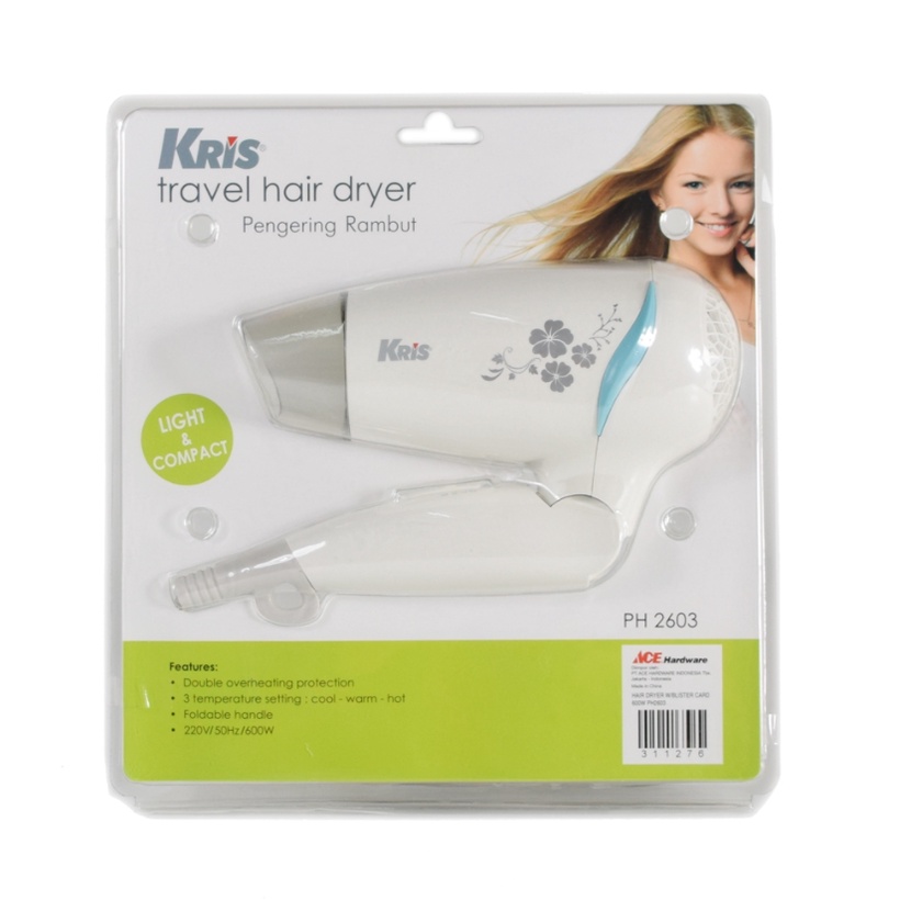 HAIR DRYER PH2603 / PENGERING RAMBUT / ALAT RAMBUT DAPAT DILIPAT