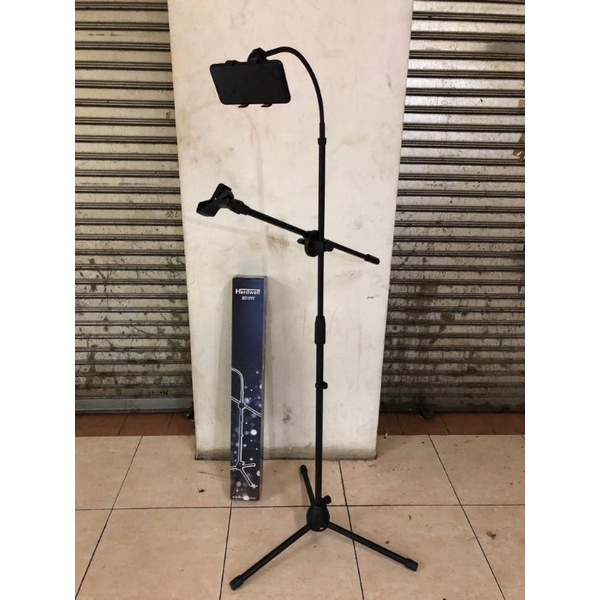 Stand Mic lantai stand Hp plus holder Hp Hardwell St-777