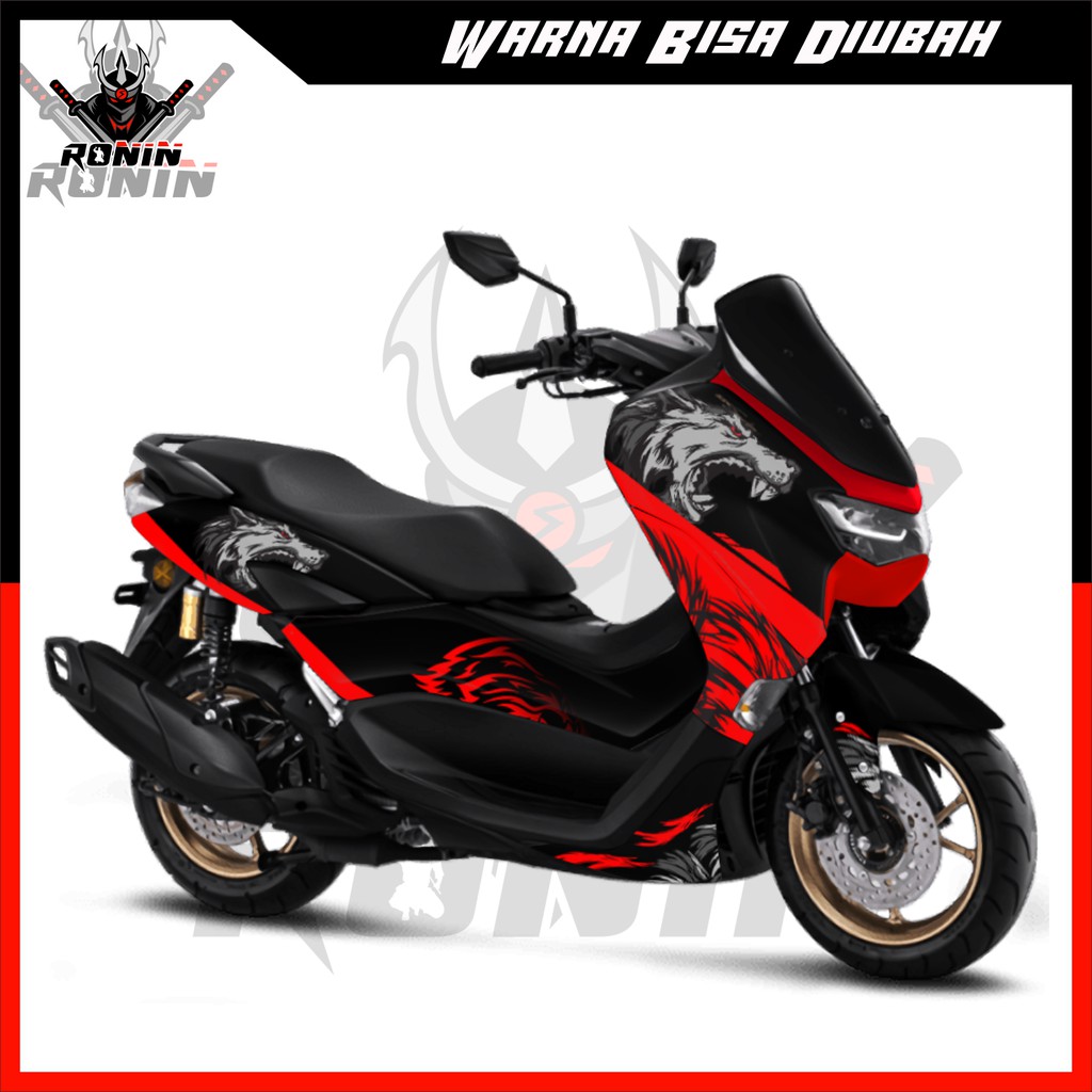 Stiker Decal FULL BODY NMAX 2020 Motif Wolf