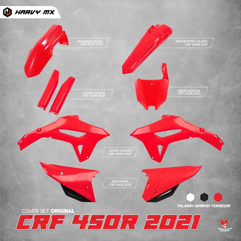 Cover Set Body CRF 450 Harvy HRV