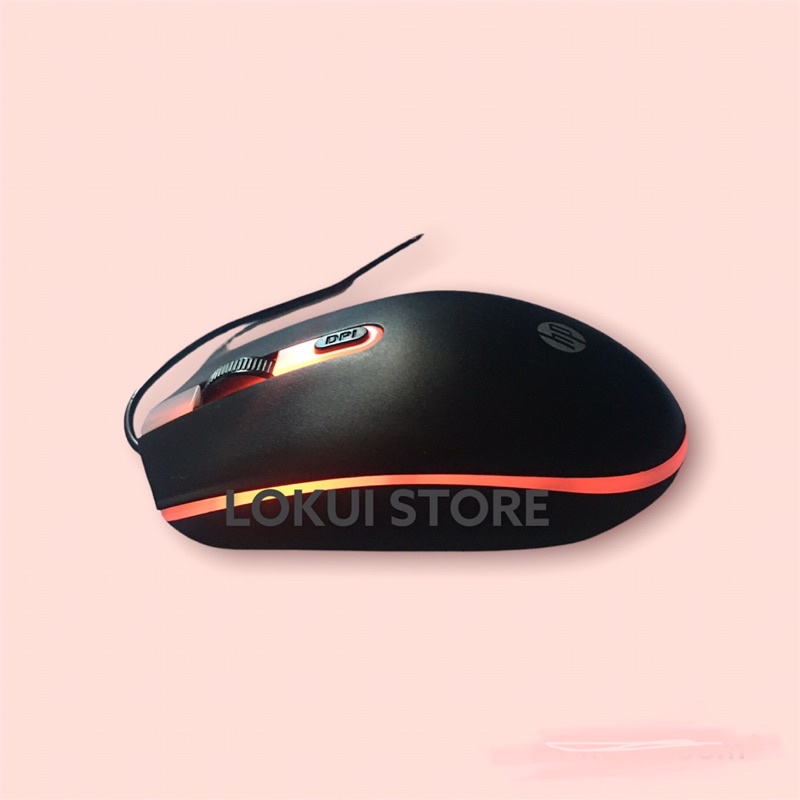 MOUSE GAMING HP M180 LED RGB / MOUSE HP M180 WIRED USB