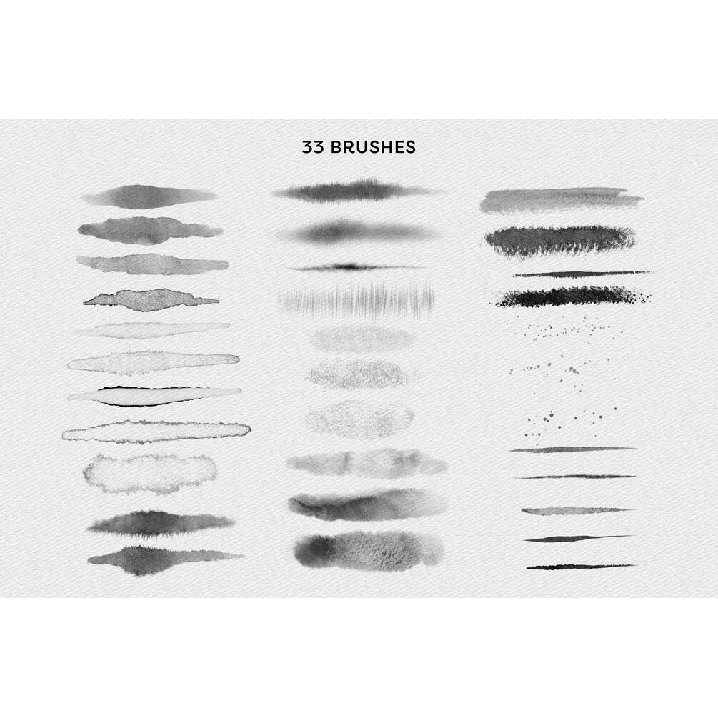 Procreate Brush - Digital Watercolor Brushes for Procreate