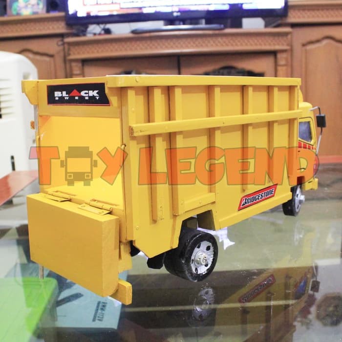 Ts 8733 Diecast Miniatur Mobil Mobilan Kayu Mobil Kayu Truk Super Shopee Indonesia