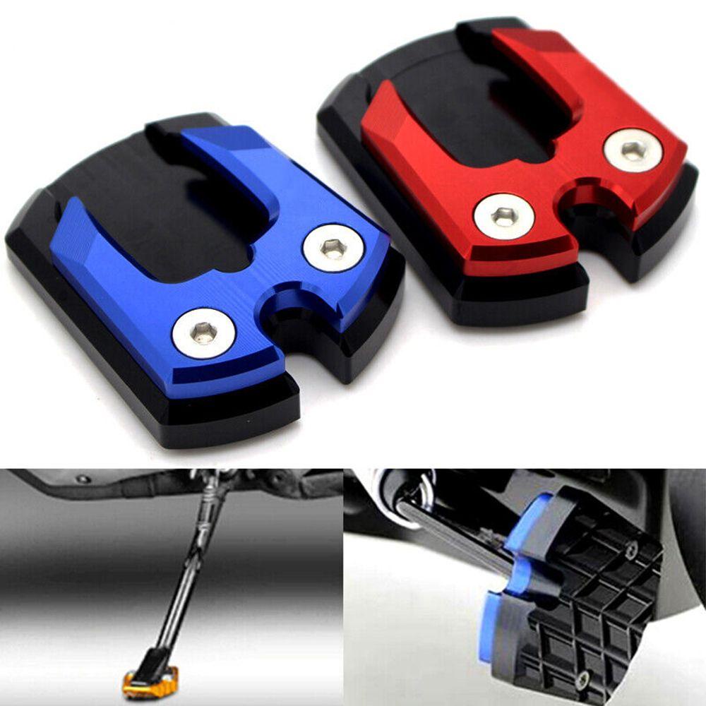 Populer Foot Extension Magnifying Pad Bagian Motor Side Stand Penyangga Kaki Side Kick Stand Untuk YAMAHA NMAX155