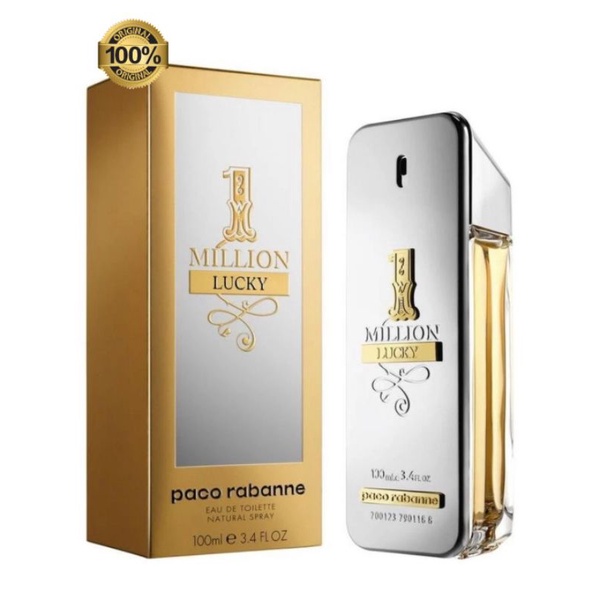 PARFUM 1 MILLION LUCKY ORIGINAL 100%