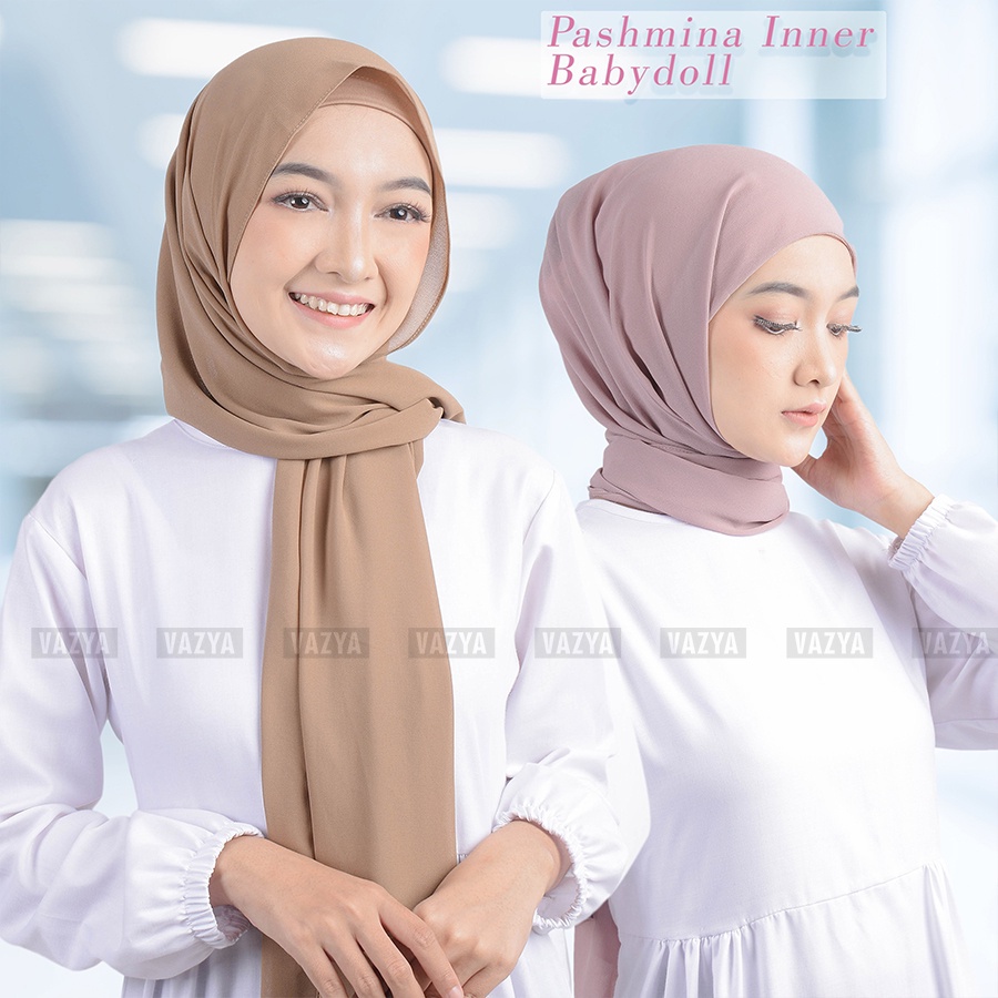 Pashmina Inner Babydoll 2in1