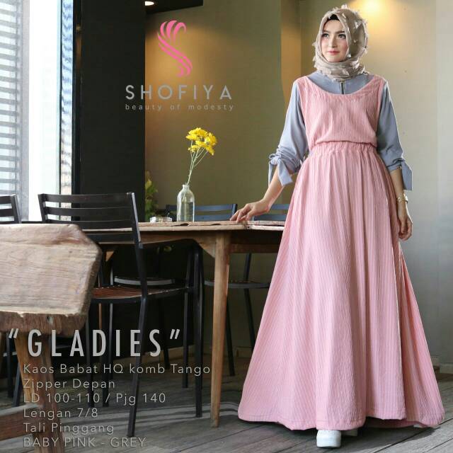 gamis gladis dres ori shofiya