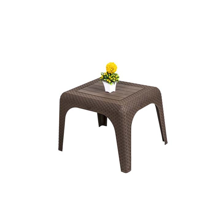 Meja rotan / meja plastik / meja rotan murah / Meja Rotan Plastik Wapolin - WT 777