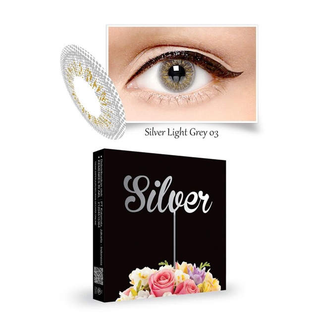 SOFTLENS ICE SILVER FREE LENSCASE