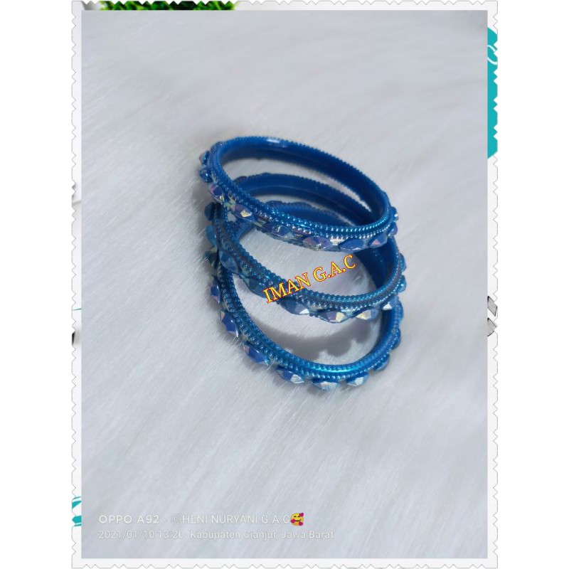 Gelang keroncong anak isi 5pcs/gelang india anak unik