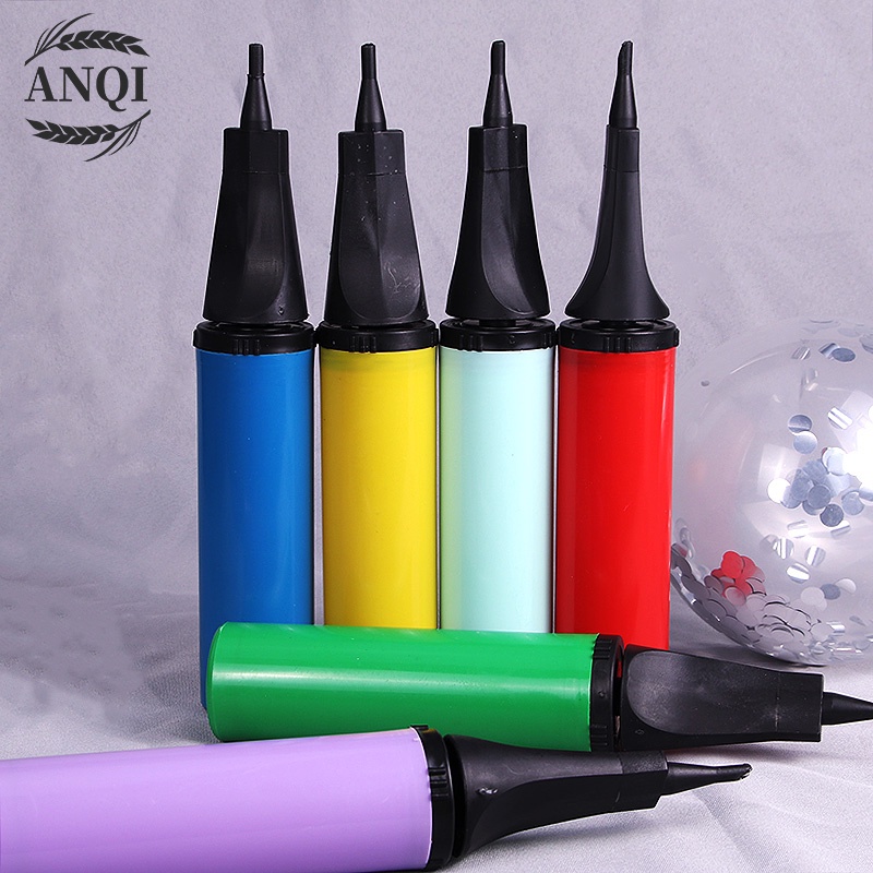 ANQI 1888 POMPA BALON WARNA WARNI POMPA KECIL LUCU MINI