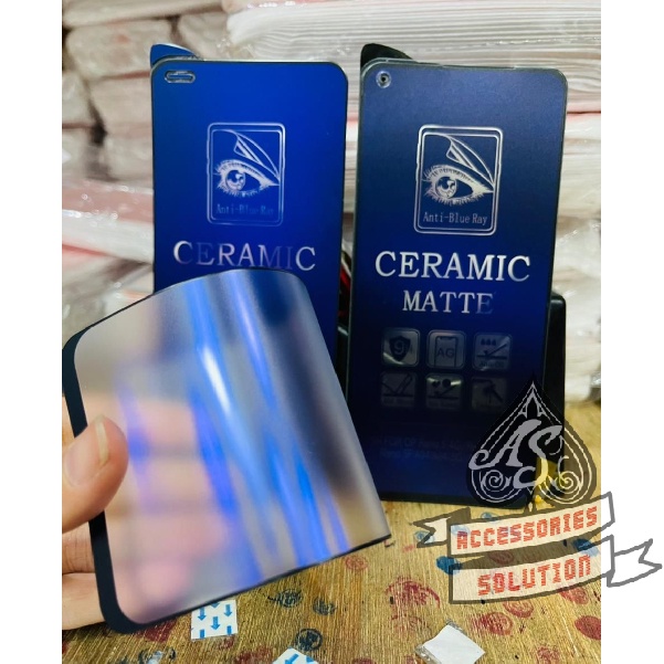 ANTI GORES CERAMIC BLUE MATTE REDMI NOTE 7 8 9 10 11 12 PRO 11 4G 10S 11S 10 5G 9S REDMI 6 7 7A 8 8A PRO 9T 9A 9C 9 POWER 10 5G 10A 10C 11A 11 12C A1 A2 PLUS 2022