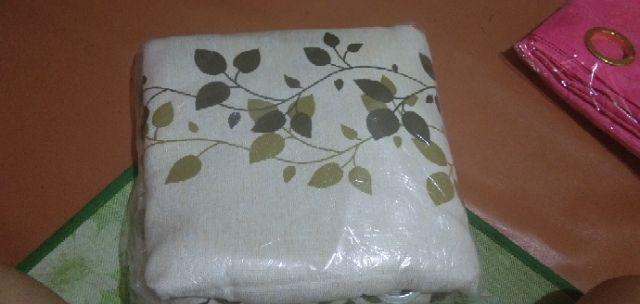 Gorden Blackout Blazer Surawung Hijou Besar Smokring 12 Lubang 6 Gelembung Pintu, Jendela