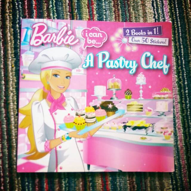 BBW Book Barbie I Can be A Pastry Chef | Shopee In   donesia