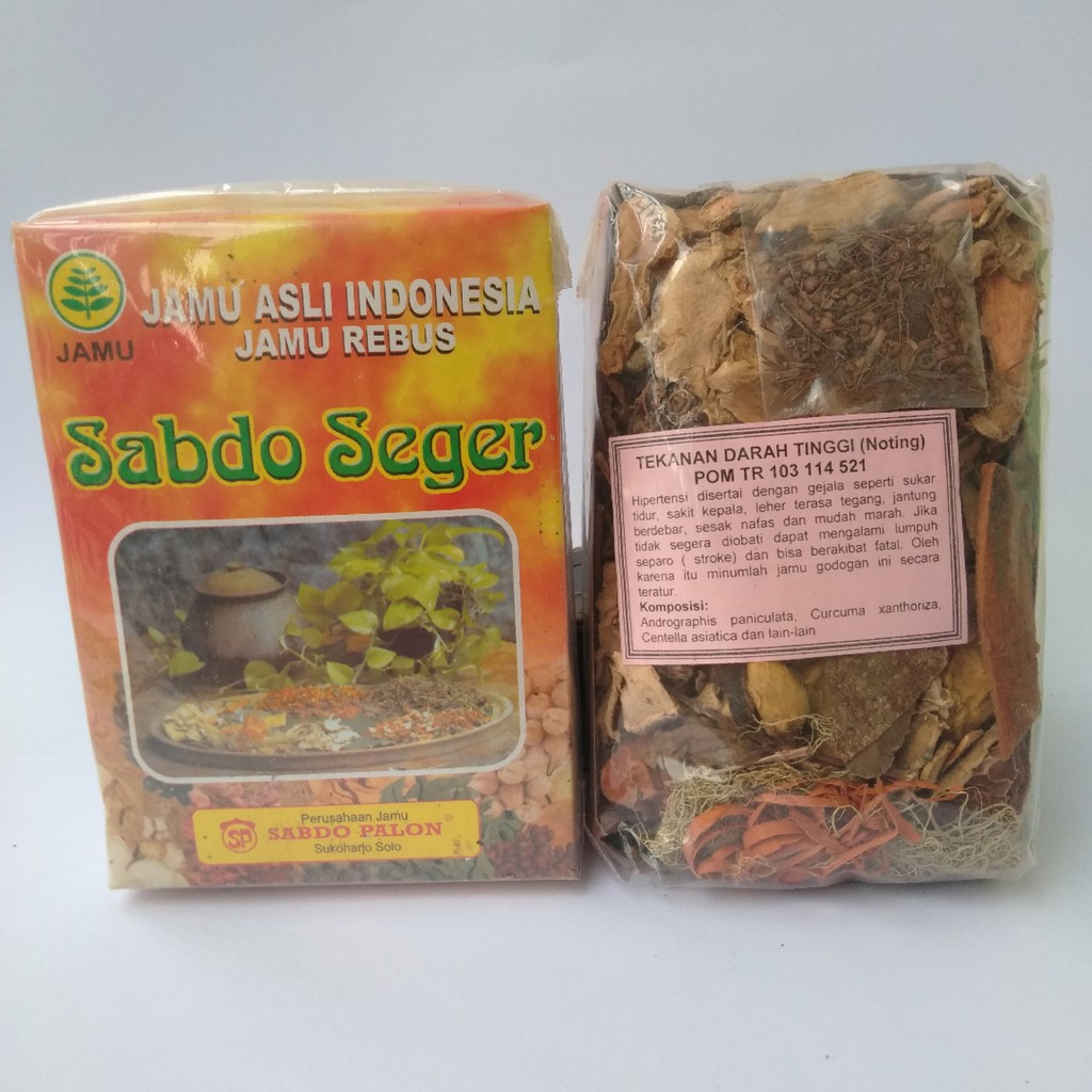 Jamu Rebus Tekanan Darah Tinggi Noting Hipertensi Sabdo Seger Sabdo Palon