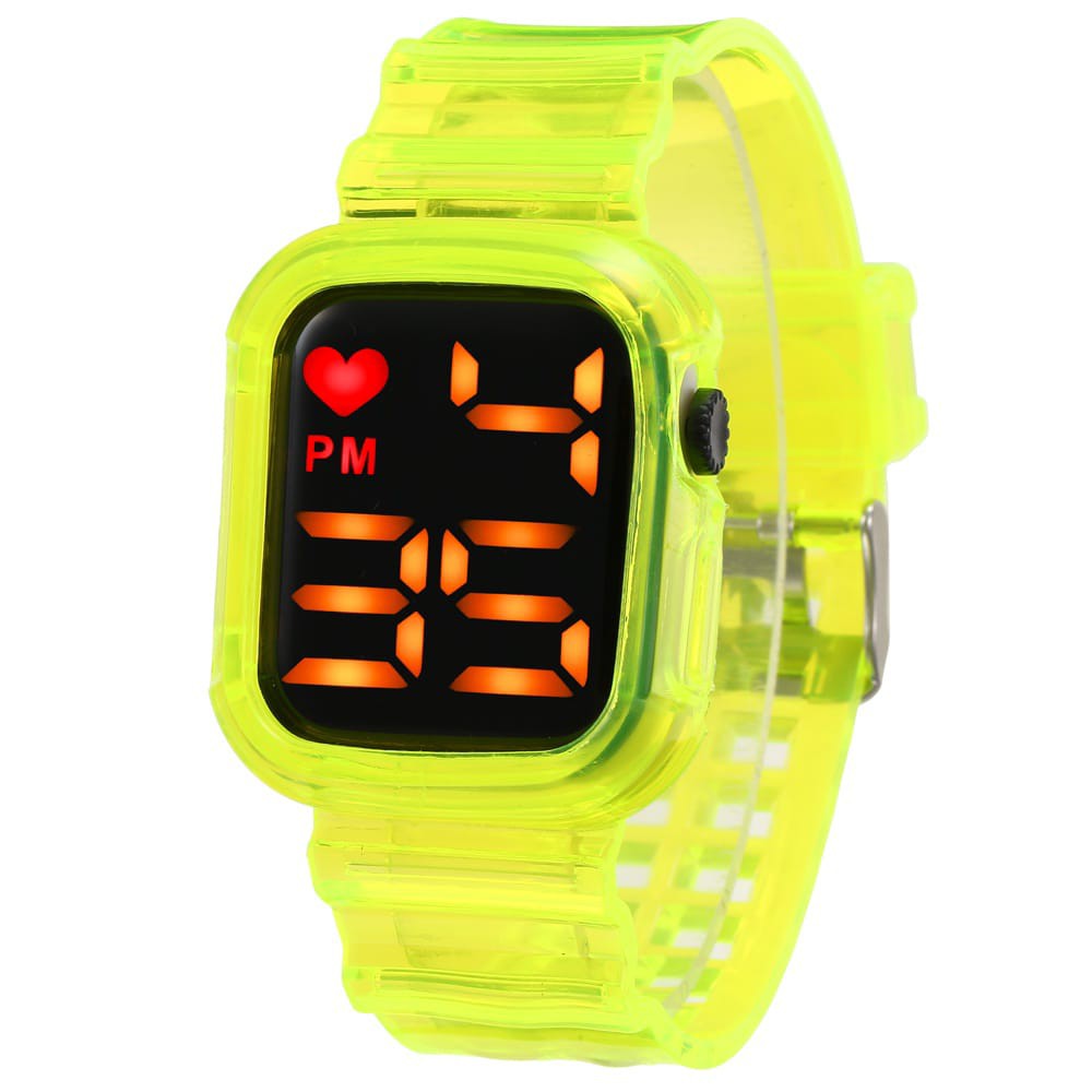 Jam Tangan Fashion Wanita/Pria Touch Watch Digital Transparan LW-16