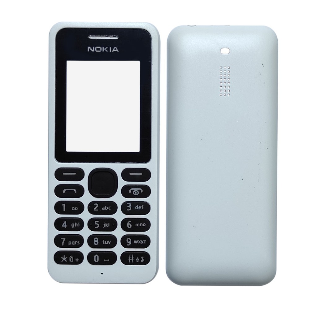 CASING NOKIA 130 2014 LAMA KESING + BACK COVER / WARNA RANDOM