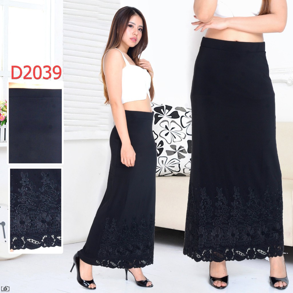 Rok Panjang Brokat IMPORT #10