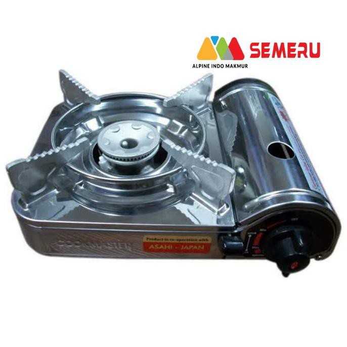 Produk Terbaik] Cook Master Kompor Gas Portable Stainless Steel Cm-251As