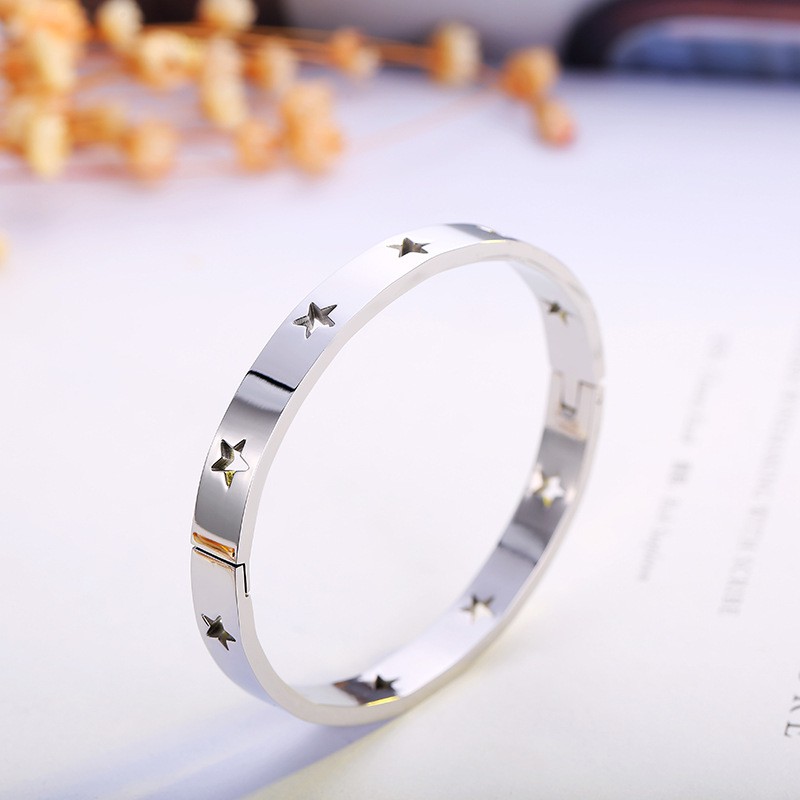 SALE / OBRAL Gelang Wanita Aksesoris Titanium Korea GK011 bangle bintang