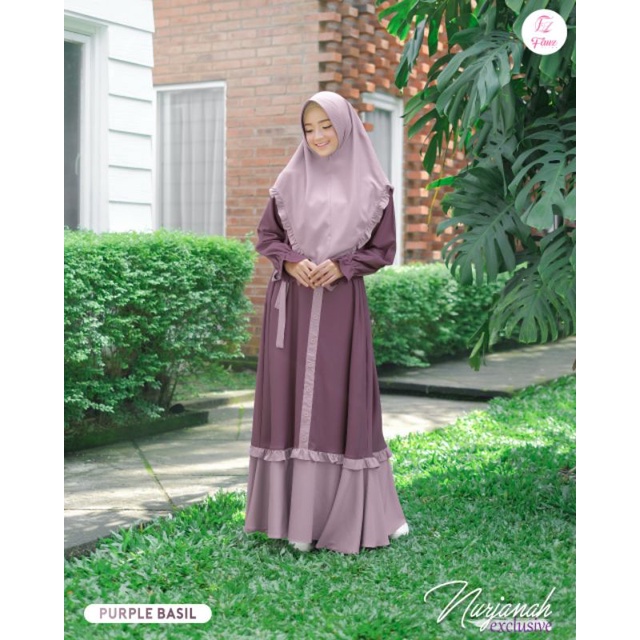 Nurjanah Exclusive Set Dress by Fauz Hijab