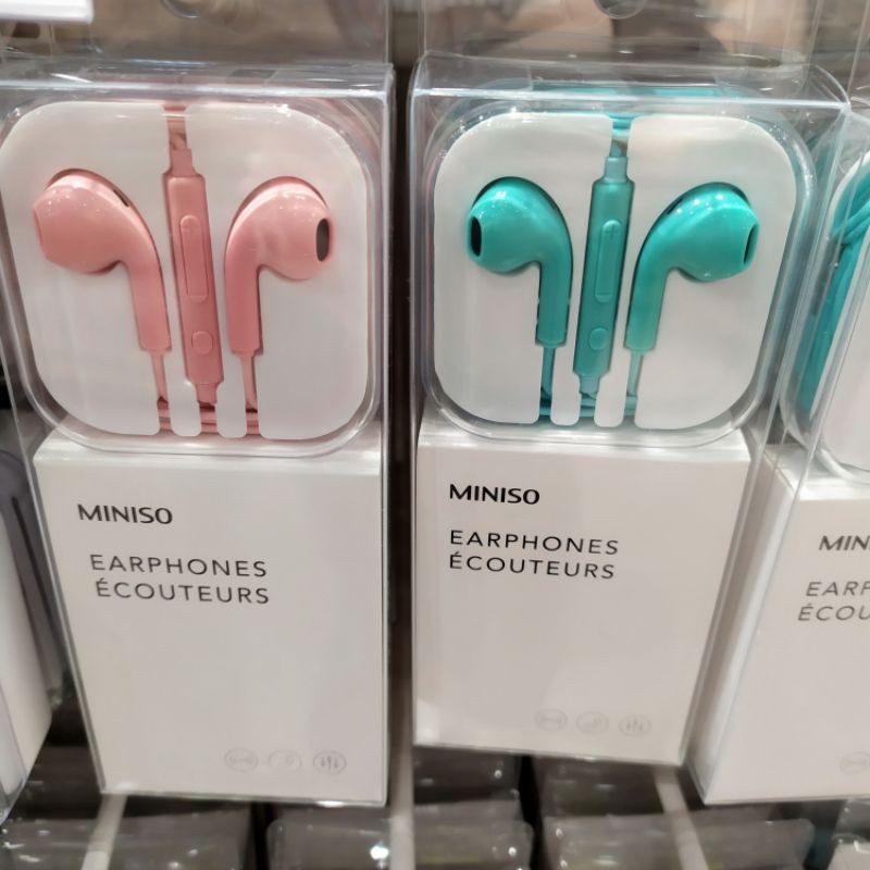 Earphone Earphones Miniso Original Headphone