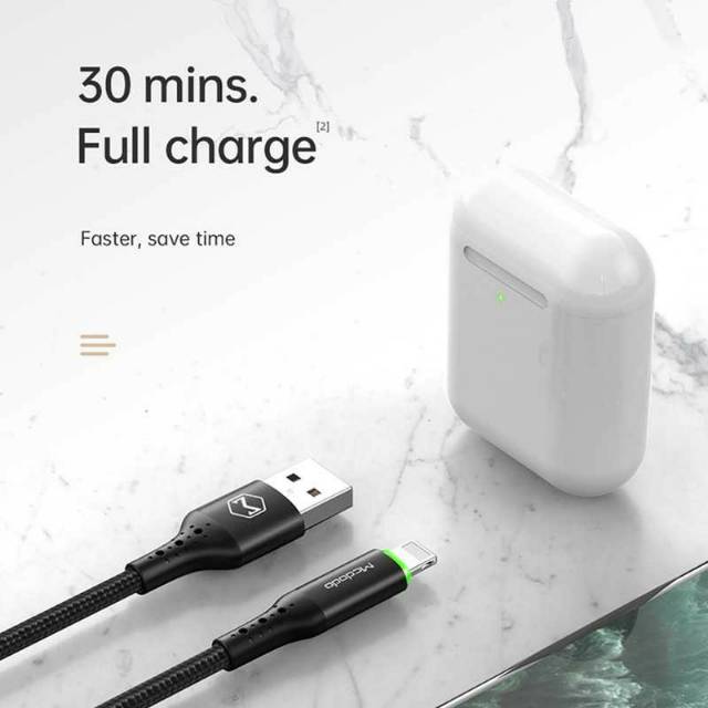 MCDODO Kabel Charger Lightning Fast Charging 3A 1.8 Meter