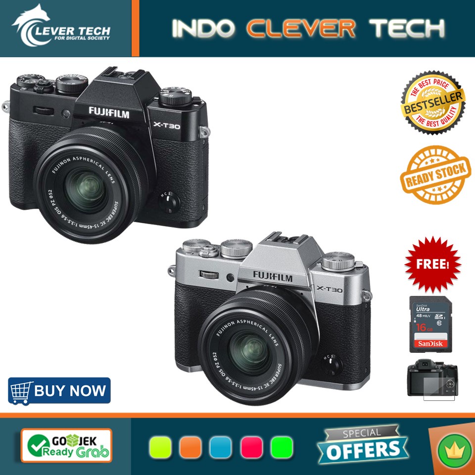 Fujifilm X-T30 Kit 15-45mm Lens - PAKET IRIT