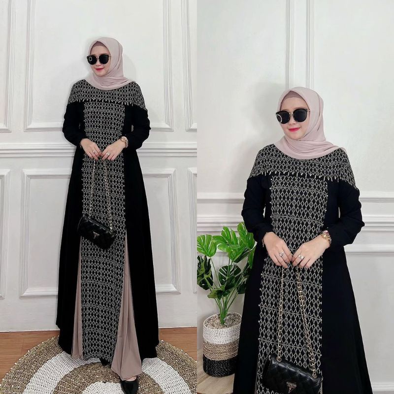 SAKIRA DRESS || REFERENSI JAVANA.OFFICIAL || BY ZAHRA || FASHION MUSLIM || ZAIMUSLIMWEAR || FAWWAZ D