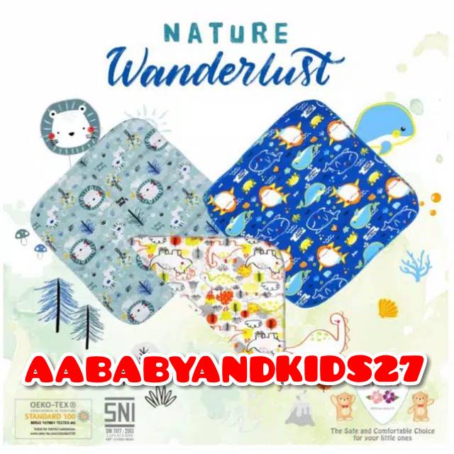 Libby-3Pc bedong Bayi Libby Premium Ukuran 110x90cm-Bedong Lembut Halus Libby-Bedong Bayi Libby