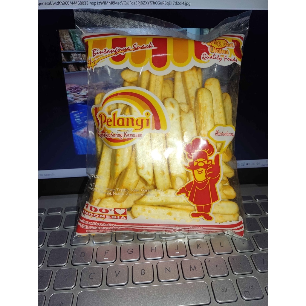 

Stick Kentang Pelangi Rasa Pedas
