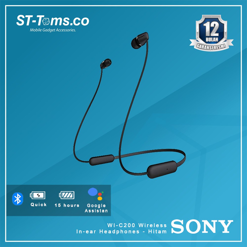 Sony MDR WI-C200 / WI C200 / WI C 200 Wireless Headphones