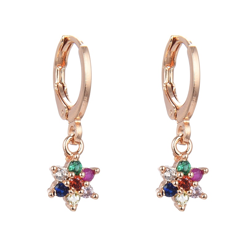 anting titanium wanita emas muda anti karat dewasa tusuk korea asli panjang dan luntur korea style selamanya dewasa 111-119e-111e