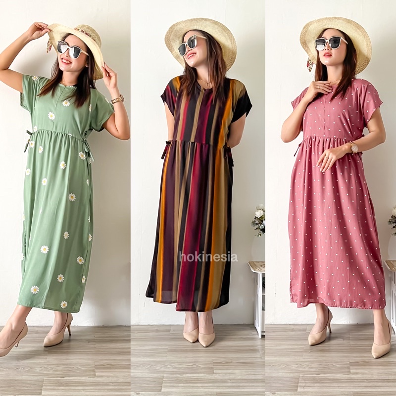 Daster Livy / Daster Rayon Premium / Daster Busui Sematakaki / Home dress rayon