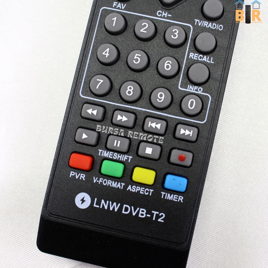 Remot Remote STB LUBBY Hinomaru Parabola Set Top Box DVB T2 ADVANCE PIOLINE Tanpa Setting