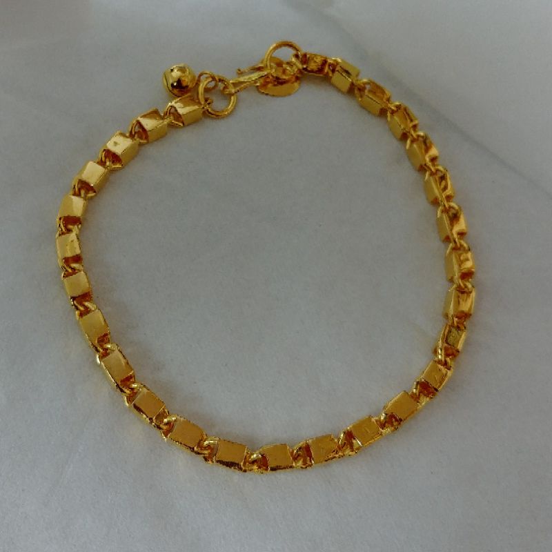 Gelang Balok Lapis Emas 24k