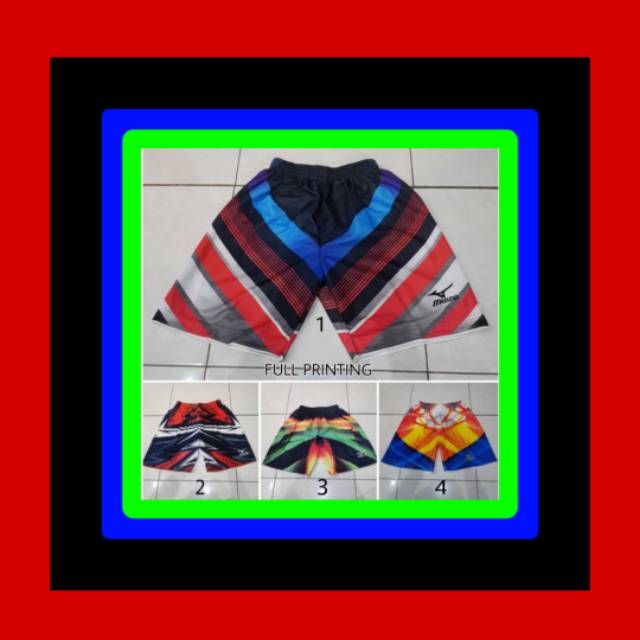 CELANA KOLOR VOLY MIZUNO FULL PRINTING