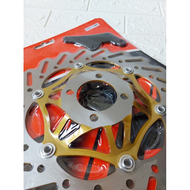 Piringan Cakram Lebar Depan 300mm + Breket Karisma / Supra X 125 / Revo 110 / Fit New / CS1
