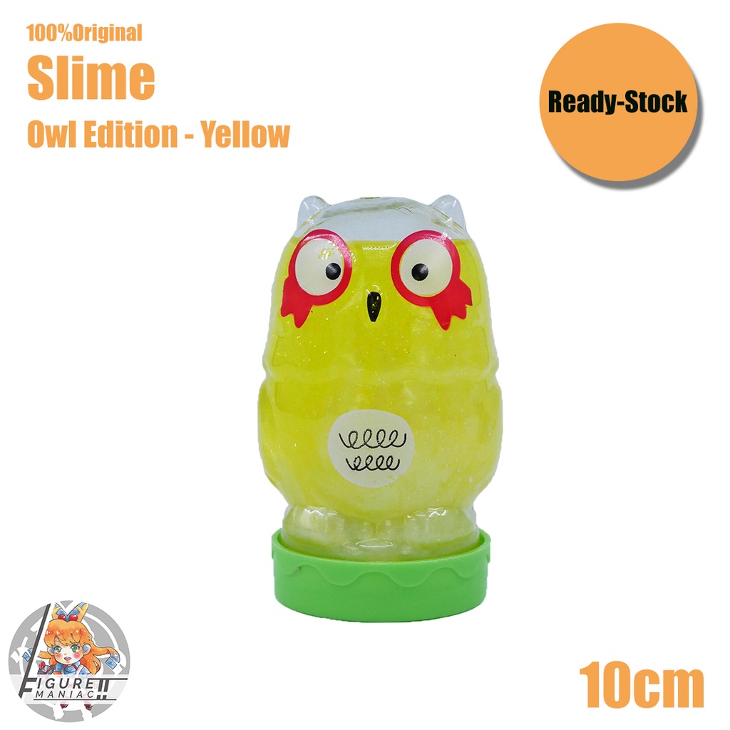 Mainan Anak - Slime Owl Edition Edition 10 cm Import Premium