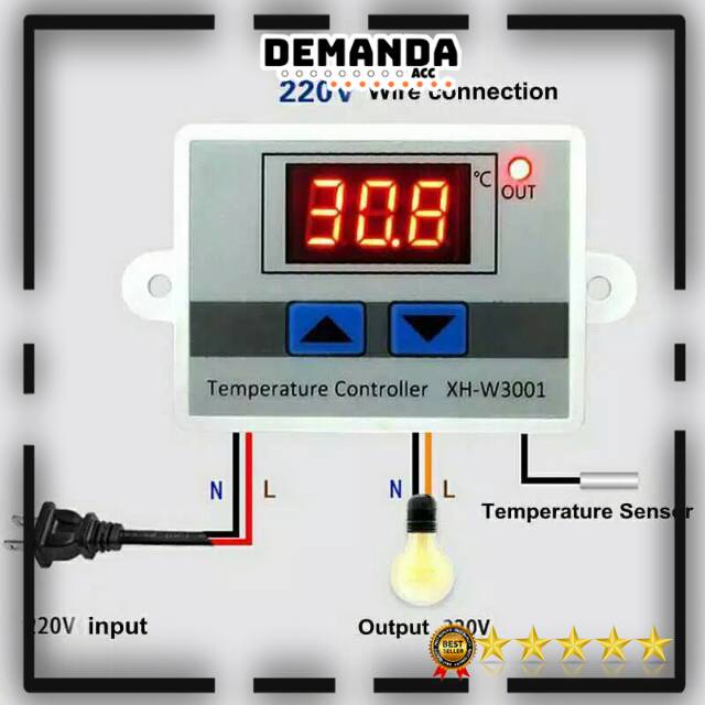 Thermostat / Termostat Digital XH-W3001 220v AC