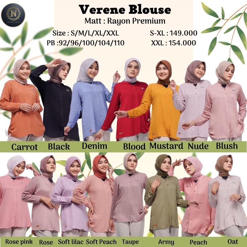 VERENE BLOUSE BY NADHEERA LUXURY