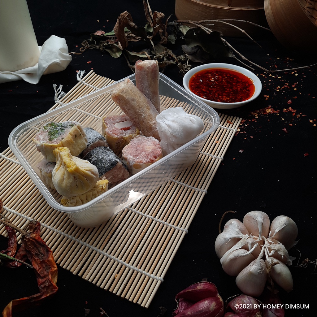 

Dimsum Frozen Mix 12 - Paket Dimsum Original Homey Dimsum