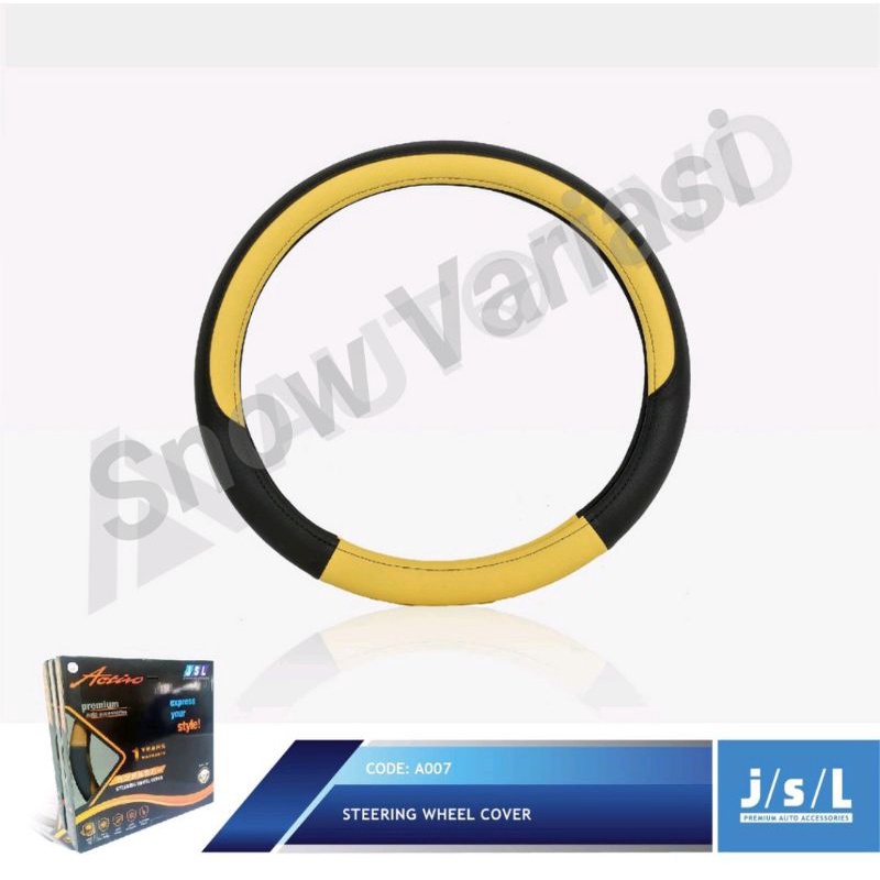 JSL Steering Wheel Cover Activo Premium Sarung Stir Mobil Type A