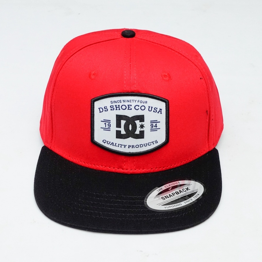 Topi DC Shoes Snapback Pria Import Mirror Original