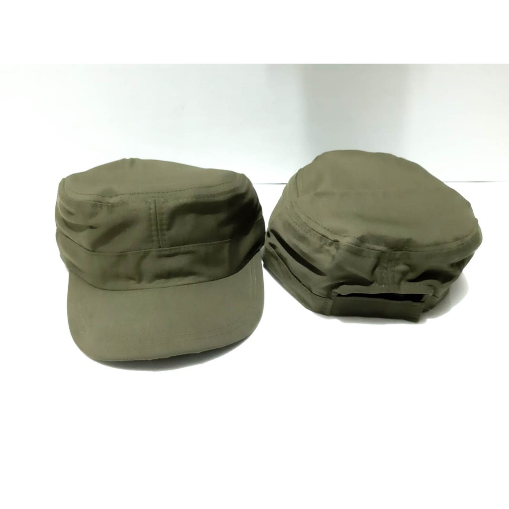 TOPI KOMANDO / MILITARY POLOS MURAH / TOPI MILITER - Hijau Army