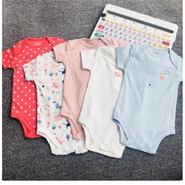 [ISI 5] 3-24 bln PAKAIAN BAYI [Kualitas Impor] BAJU ANAK JUMPER PIYAMA ROMPER UNISEX C