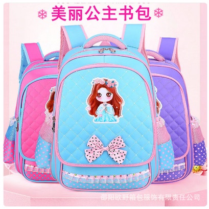 PROMO TAS RANSEL ANAK PEREMPUAN / TAS SEKOLAH ANAK GAYA PUTRI KARTUN