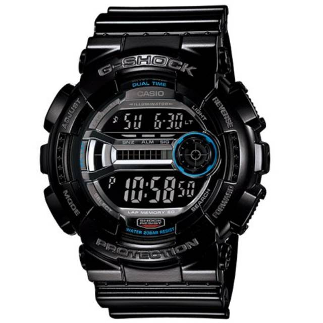 Casio Mens G-Shock GD-110-1D Digital Watch Original GD-110-1DR GD-110-1
