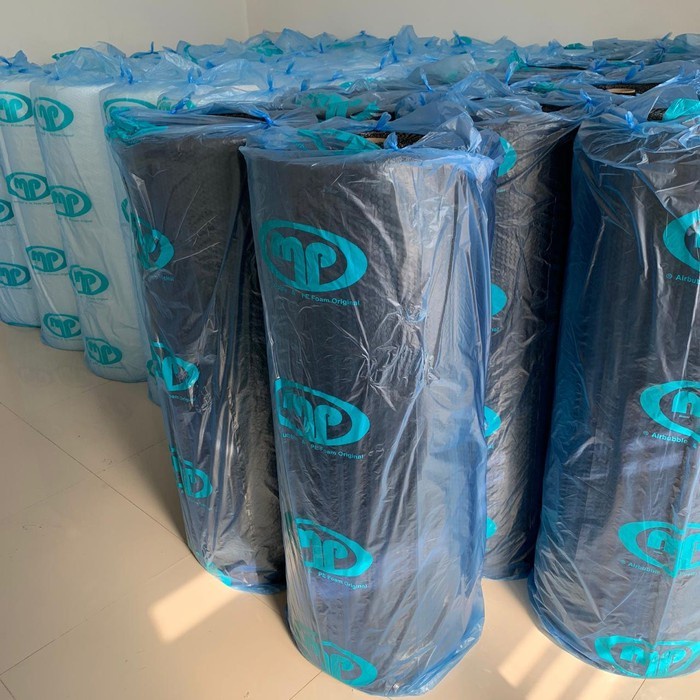 

HJK Bubble Wrap MP Bening / Hitam Buble Warp Tebal Bable 1 roll 50m x 1.25m