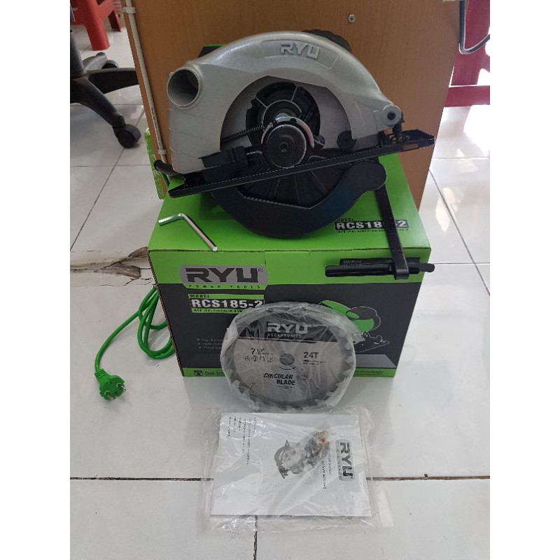 RYU RCS 185-2 Mesin Potong Kayu RCS185-2 gergaji circular saw circle 7"